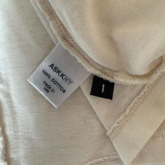 ASKK NY Classic Ringer Tee White And Red Size Small - Picture 5 of 5